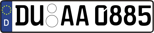 DU-AA0885
