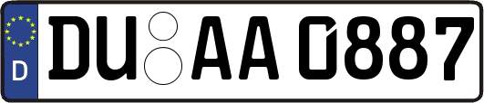 DU-AA0887