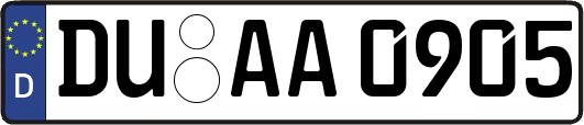 DU-AA0905