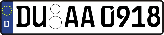 DU-AA0918