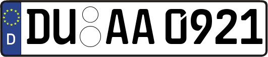 DU-AA0921