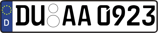 DU-AA0923