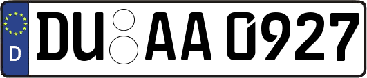 DU-AA0927