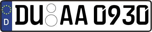 DU-AA0930