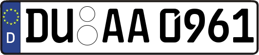 DU-AA0961