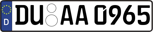 DU-AA0965