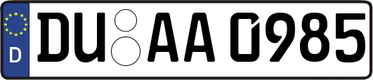 DU-AA0985