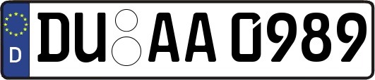 DU-AA0989