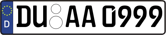 DU-AA0999