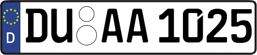 DU-AA1025