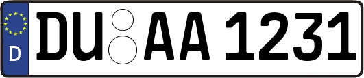 DU-AA1231