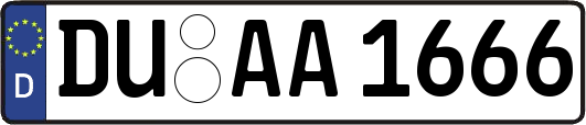 DU-AA1666
