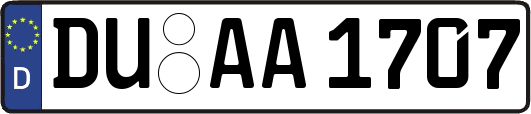 DU-AA1707