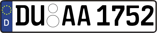 DU-AA1752