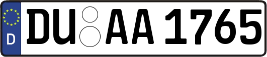 DU-AA1765