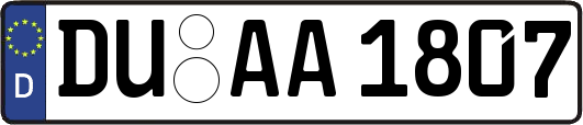 DU-AA1807