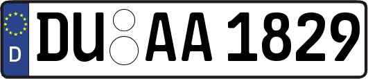 DU-AA1829