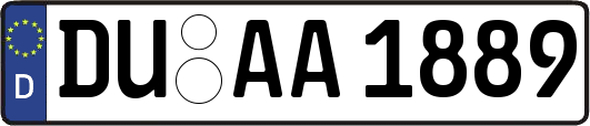 DU-AA1889