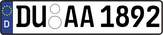 DU-AA1892