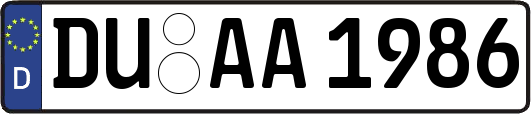 DU-AA1986