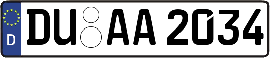 DU-AA2034