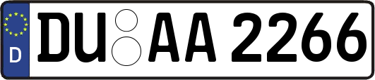 DU-AA2266