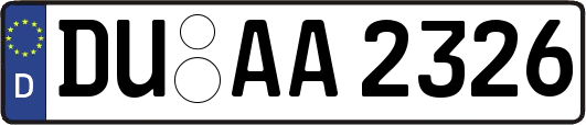DU-AA2326