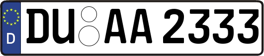DU-AA2333
