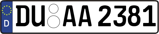 DU-AA2381