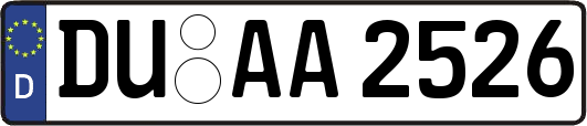 DU-AA2526