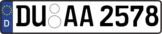 DU-AA2578