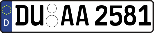 DU-AA2581