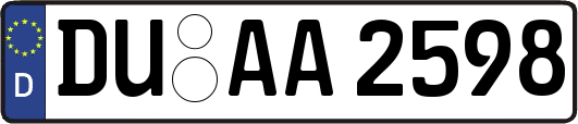 DU-AA2598