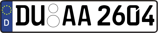 DU-AA2604