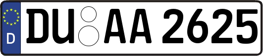 DU-AA2625