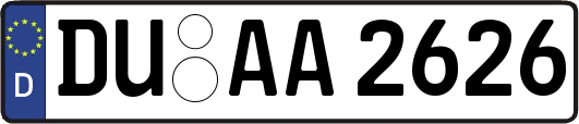 DU-AA2626