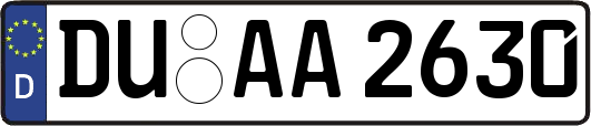 DU-AA2630