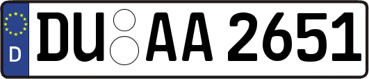DU-AA2651