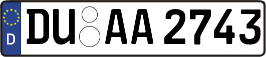 DU-AA2743