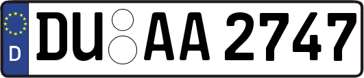 DU-AA2747