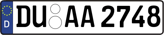 DU-AA2748