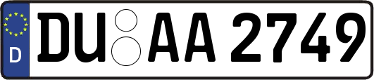 DU-AA2749