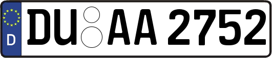 DU-AA2752