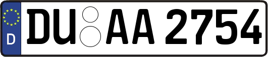 DU-AA2754