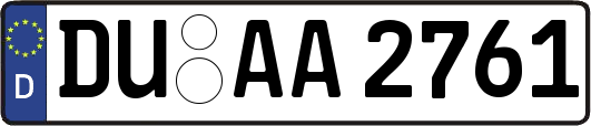 DU-AA2761