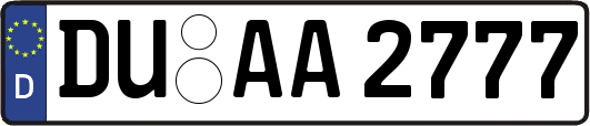 DU-AA2777