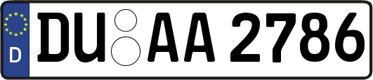 DU-AA2786