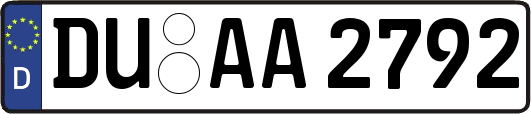 DU-AA2792