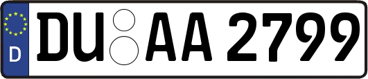 DU-AA2799