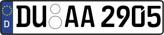 DU-AA2905